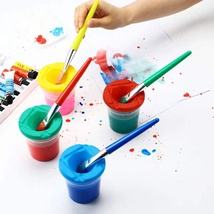 1 Set Paint Tray High Durability User-friendly Kids Paint Tray Palettes Diy - Picture 1 of 9