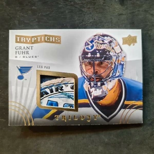 2014-15 Upper Deck Trilogy Tryptichs #TNET3 Grant Fuhr PAD  (3CLR) #401/600 - Bild 1 von 2