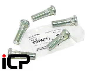 5 x Genuine Wheel Hub Stud Bolt 28055AA003 Fits: Subaru Impreza WRX 00-07 - Picture 1 of 1