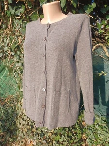 Strickjacke/Cardigan Cristian Berg, Gr. 38/40 100% Schurwolle - Bild 1 von 4