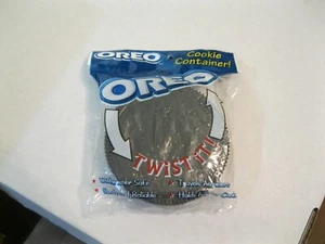 Contenedor de galletas Oreo vintage publicidad Nabisco plástico coleccionable 1998 nuevo en paquete - Imagen 1 de 3
