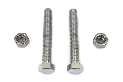 Chrome Rear Axle Adjuster Screw fits Harley Davidson - Image 1 of 3