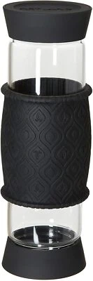 Infusor de té de vidrio Artland de 19 oz, negro Foto 1 de 2