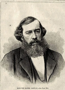 MONCURE DANIEL CONWAY ABOLITIONIST SLAVERY, WOMENS SUFFERAGE ENGLAND Avery 1875 - Imagen 1 de 1