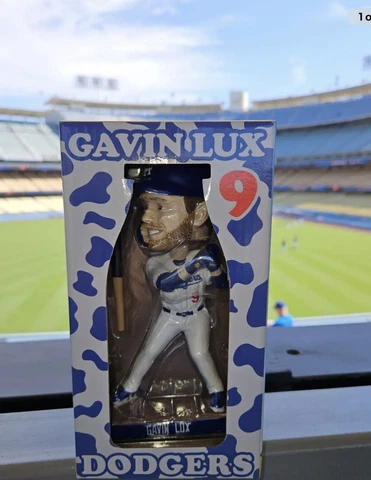 Presale Los Angeles Dodgers Gavin Lux SGA Bobblehead 7/3/2023 Free Shipping Cover