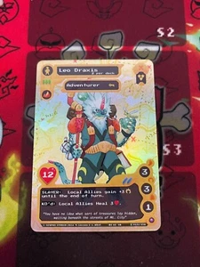 LEO DRAXIS SR Rare Holo 132/150 Nom Nom Verse Kickstarter tcg Karte - Bild 1 von 1