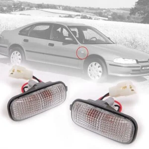 SIDE MARKER TURN SIGNAL LIGHT LAMP CLEAR LENS LH RH FIT HONDA ACCORD 1990-1993 - Bild 1 von 7