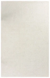 3x5 Rizzy Rugs Ivory Solid Faded SIngle-Color Door Mat BR859A - Aprx 3' x 5' - Picture 1 of 2