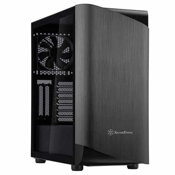 Silverstone Technology SETA A1 Titanium on Black Premium Atx/micro-atx Case W...