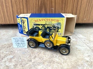 MATCHBOX LESNEY YESTERYEAR Y13-2 DAIMLER ISSUE 1* DIFFICULT *NMIB* - Picture 1 of 3