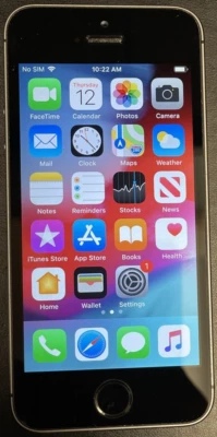 Apple iPhone 5s - 16 GB - Gris espacial (Sprint Desbloqueado) A1453 (CDMA + GSM) Foto 1 de 4