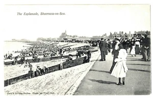 KENT - ESPLANADE, SHEERNESS ON SEA Postcard - Picture 1 of 2