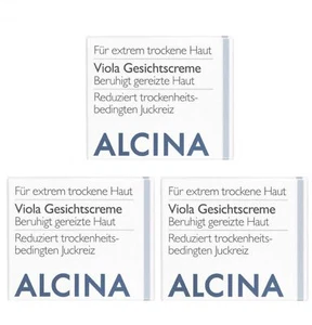 3x Alcina T Viola Gesichtscreme Pflegende Kosmetik 100 ml - Bild 1 von 1