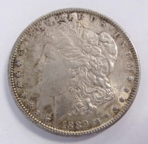1889 Morgan Silver Dollar - Picture 1 of 2