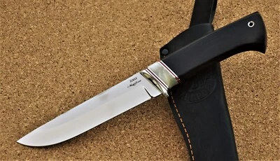 Elmax ROSTFREI Outdoor Messer Nazarov Knives Russland Handarbeit HRC62 Вепрь - Bild 1 von 4