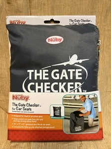 NEU Nuby The Gate Schachbretttasche für Autositze 34" x 17" x 17" Flugzeug Karo Reise - Bild 1 von 7