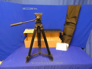 Libec TH-X Video Head & Tripod w/ 2 Stage Spreader Open Box/ Demo - Picture 1 of 13