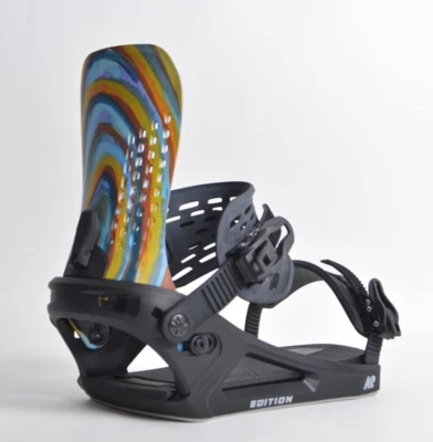 Fijaciones de snowboard 2024 nuevas en caja para hombre edición K2 $330 M hipno negro ligero Foto 1 de 4