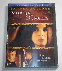 MURDER BY NUMBERS (DVD, 2002, Full Frame) SANDRA BULLOCK, RYAN GOSLING ~SEALED - Bild 1 von 4