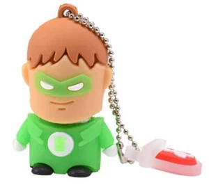 2.0 16gb 32gb 64gb 128gb Green Lantern Super Hero USB Flash Thumb Drive USA Ship - Picture 1 of 3
