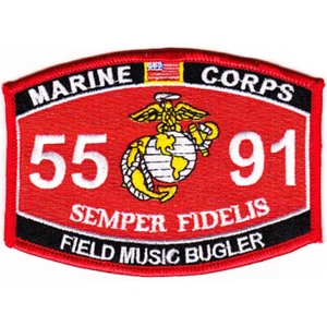 5591 Field Music Bugler MOS Patch - Picture 1 of 6