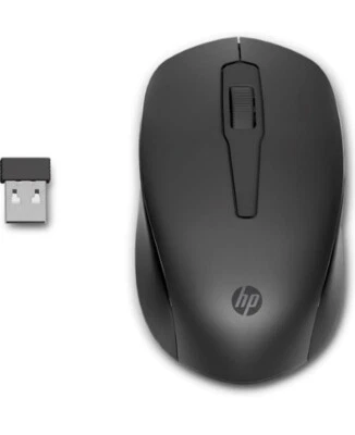 HP 150 Wireless Mouse- (1600 DPI Optical Mouse Sensor, 2.4GHz USB Receiver) - Image 1 of 4