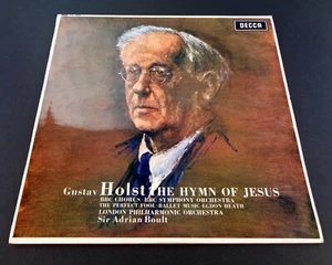 SXL 6006 - Holst The Hymn Of Jesus - Adrian Boult LPO - Decca UK NB - 3W/3W - NM - Picture 1 of 11
