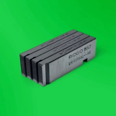 RIDGID 48295  1/4-28  UNF RIGHT HAND, HIGH SPEED UNIVERSAL BOLT DIE SET - Image 1 of 4