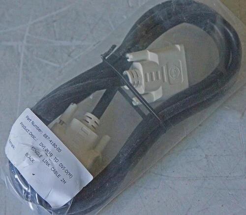 LOTE DE 6* CABLE TMDS MOLEX 887-4180-00 DVI-D (M) A DVI-D (M) ENLACE ÚNICO 2M Foto 1 de 1