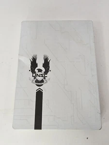 Halo 4 - Limited Edition Steelbook (Microsoft Xbox 360, 2012) DAMAGED NO GAME - Picture 1 of 3