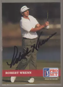 Autogramm 1992 Pro Set Robert Wrenn - Bild 1 von 1