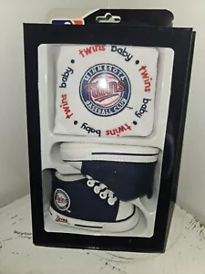 Minnesota Twins MLB Lätzchen & Pre-Walker Set Größe 0-6 Monate Baby Fanatiker Geschenkset - Bild 1 von 5