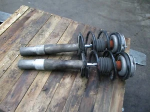 BMW E60 540i V8 OEM N62B40A FRONT federbein suspension schocks L+R - Bild 1 von 3