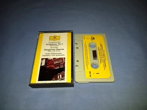 TCHAIKOVSKY SYMPHONY No.6 BRAHMS HUNGARIAN DANCES CLASSICAL CASSETTE TAPE ALBUM - Picture 1 of 2