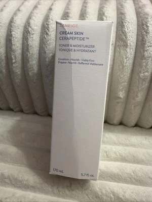 LANEIGE Cream Skin Cerapeptide Toner & Moisturizer 5.7 fl.oz 170ml NEW K-Beauty - Image 1 of 2