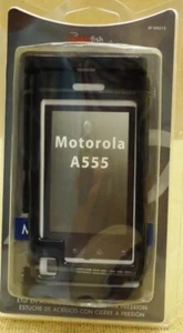 RocketFish RF-WR515 Acryl Snap-on Hülle für Motorola A555 schwarz - Bild 1 von 3