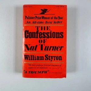 The Confessions of Nat Turner William Styron 1968 First Printing Signet - Picture 1 of 8