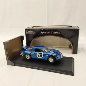 Modellino Maisto Renault Alpine serie limitata Montecarlo sc. 1/18 blu - Picture 1 of 8