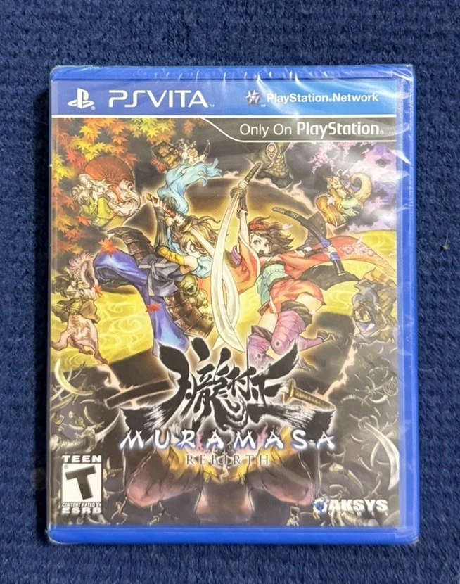 Muramasa Rebirth PlayStation PS Vita New SEALED/Imperfection   - Image 1 of 3