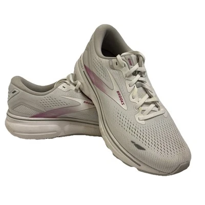 Zapatos para correr Brooks Ghost 15 blancos Oyster Viola 1203801B195 para mujer talla 10B Foto 1 de 4