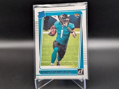 2021 Panini Donruss TRAVIS ETIENNE #258 Rated Rookie Jacksonville Jaguars RC - Image 1 of 2