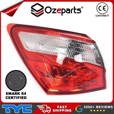 TYC LH Left Tail Light Lamp (With LED) For Nissan Dualis J10 2010-2014 Emark - Image 1 of 4