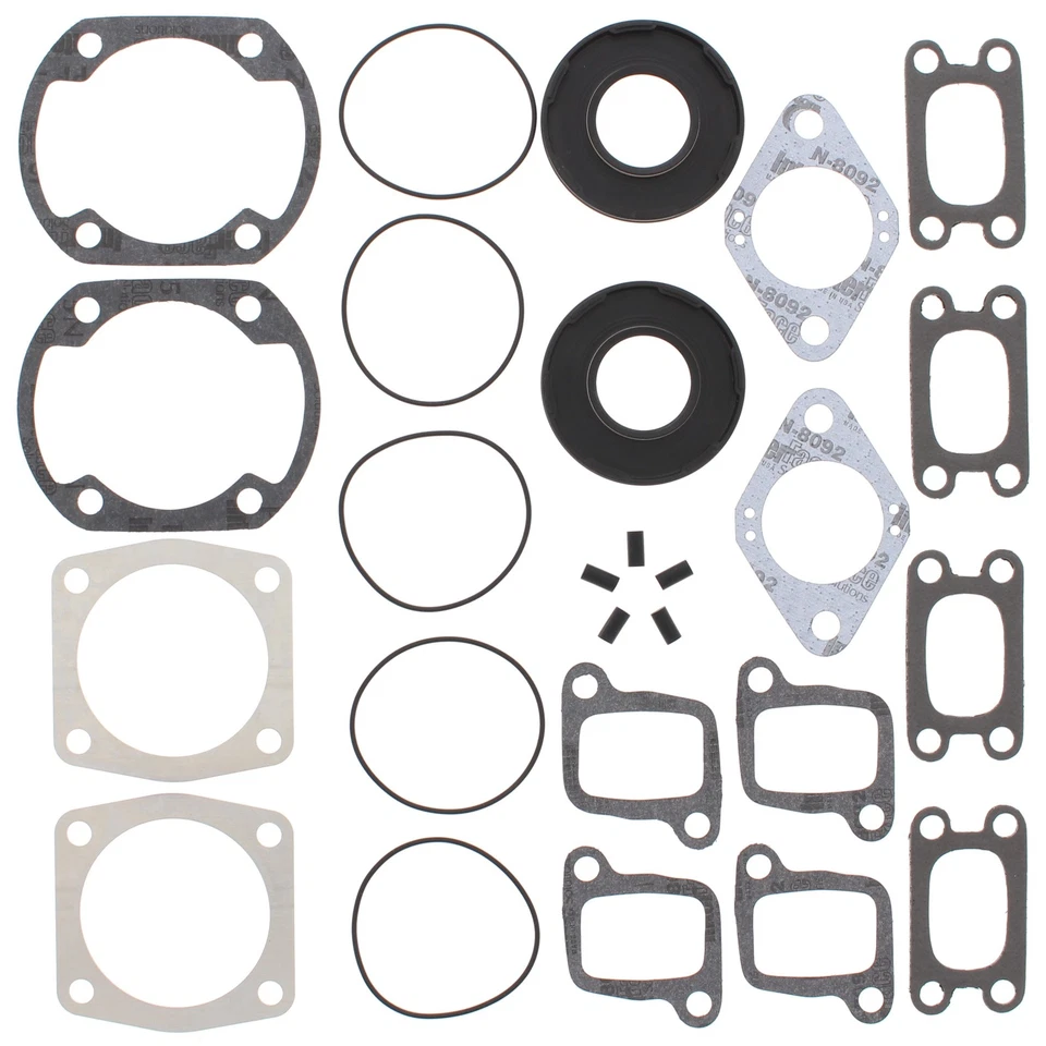 Ski-Doo Safari LX & LXE, 436 cc, 1990-1991, Full Gasket Set and Crank Seals - Image 1 of 1