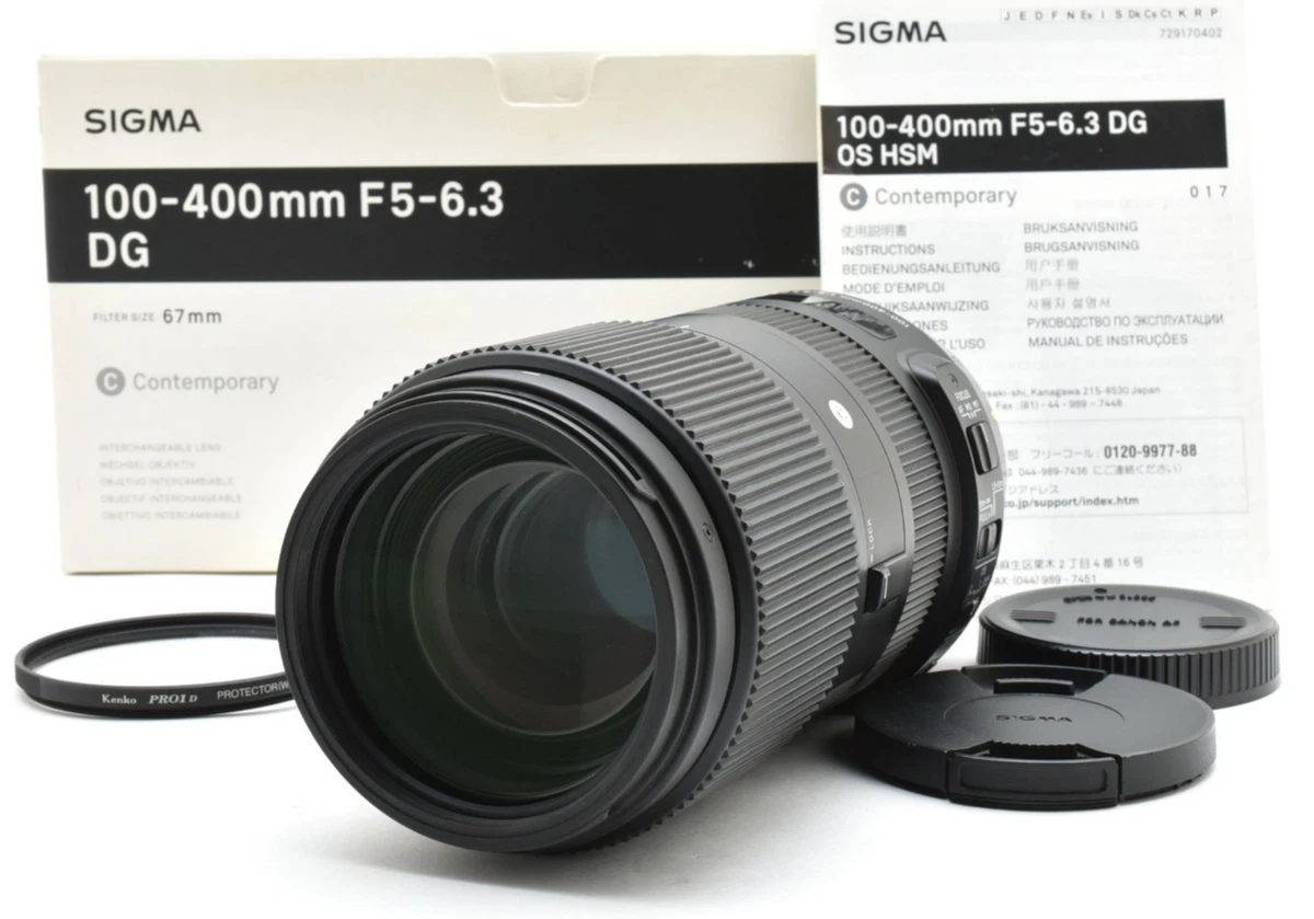 Sigma 100-400mm f/5-6.3 Camera Lenses for sale | eBay