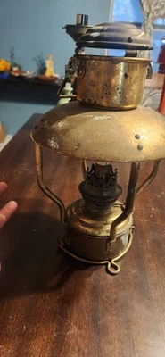 DHR Holland Nautical Marine Trawler Brass Ship Lantern Clipper Oil Lamp Light - Image 1 of 4