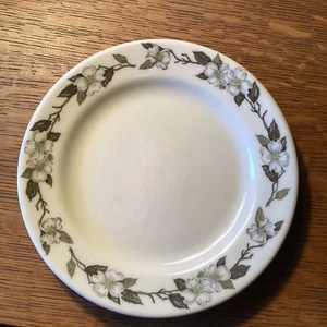 Piatto vintage Dogwood Railroad China di Shenango 7 1/4" - Foto 1 di 4