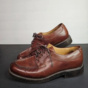 Zapatos de vestir de cuero marrón Dockers 9M para hombre KN3 Brogues Oxfords - Imagen 1 de 7
