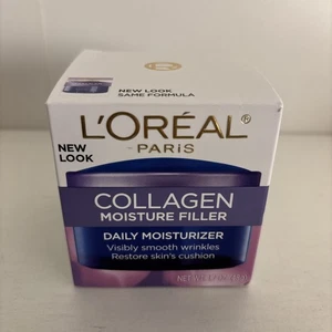 Crema hidratante diaria relleno hidratante de colágeno L'Oreal 1,7 oz/48 g - Imagen 1 de 3