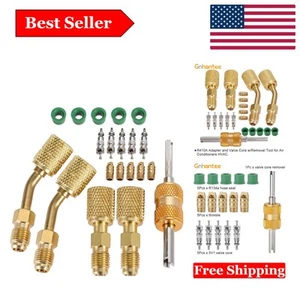 Kit Adattatore Mini Split R410A - Accoppiatori e Valvole in Ottone per HVAC e Refrigerazione - Foto 1 di 7