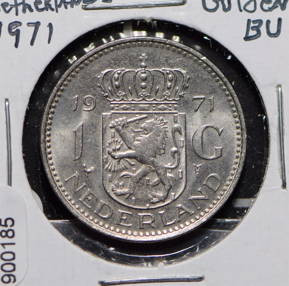 Países Bajos 1971 Gulden 900185 envío combinado Foto 1 de 2